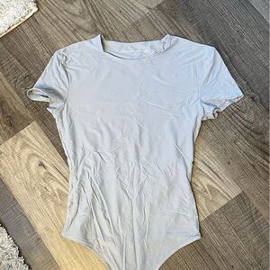 Abercrombie & Fitch Light Gray Bodysuit